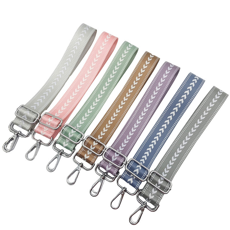 Nylon arrow, straps, adjustable accessory, universal bag strap one shoulder lightweight, new collection