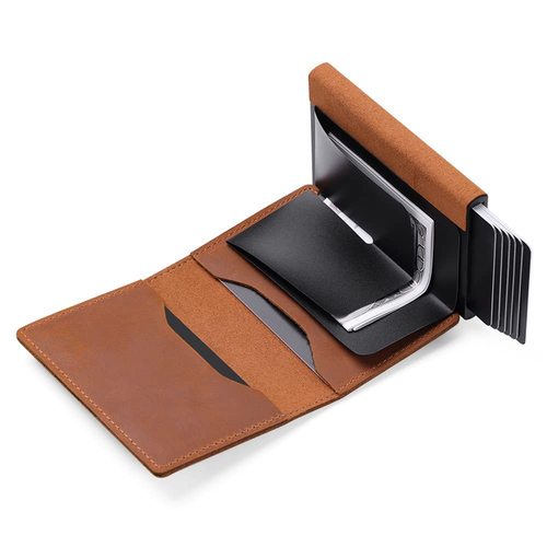 Amazon anti-theft card holder multi-functional business men's wallet location tracker airtag card holder