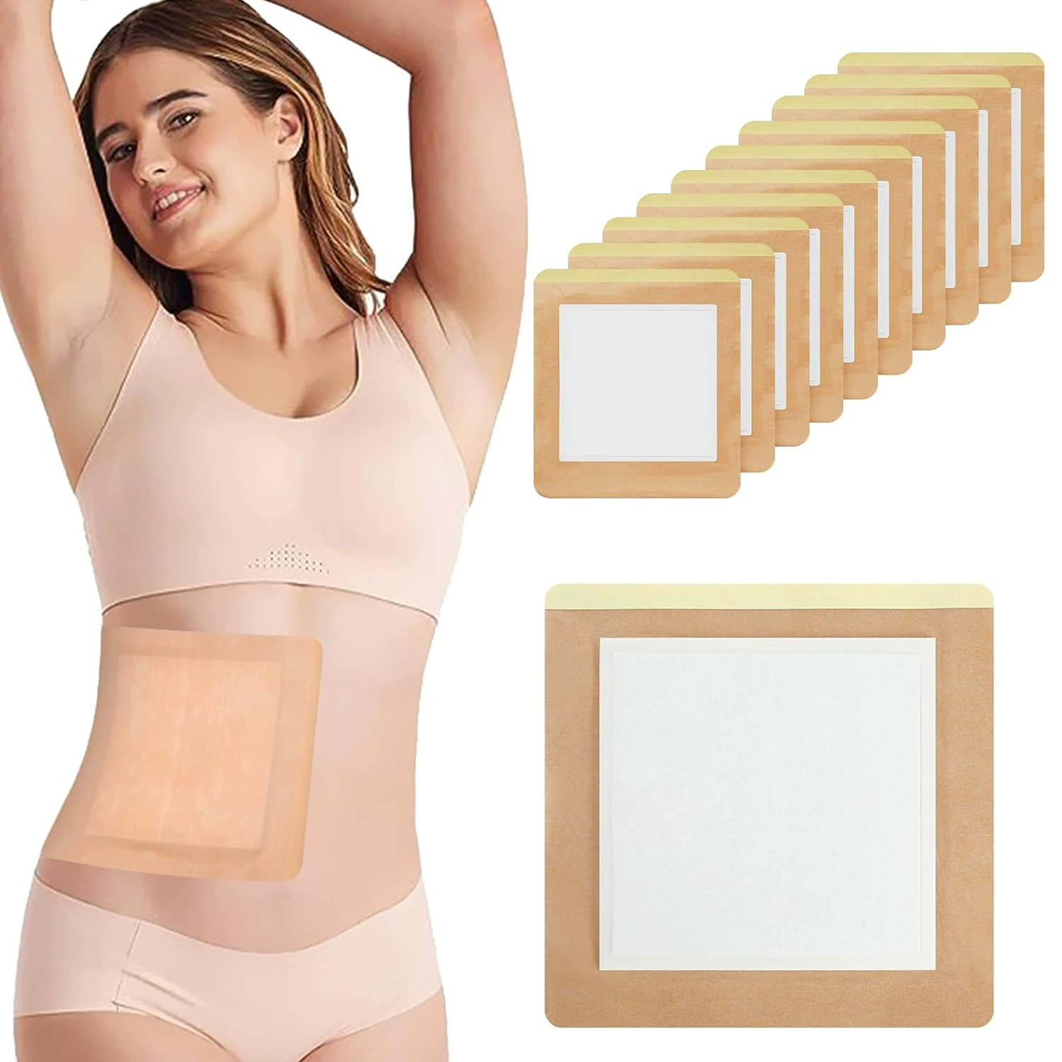 Талия-прилипание касторового масла мешок касторового масла Amazon Портативный Легкий касторовое масло уход мешок завод прямых продаж