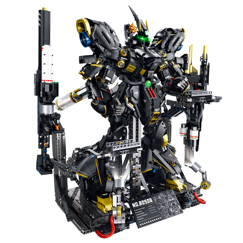 Guli80506 serie de mecha de Dios de la Guerra Oscura compatible con Lego puzzle modelo de ensamblaje de juguetes