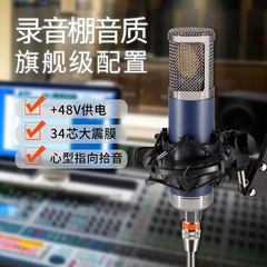 Tf 22 48v大振動膜34マイク中継サウンドカードセット専門アナウンサーサウンドカード専用