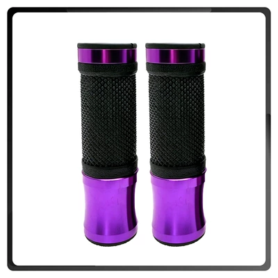 alloy handlebar grips, direct supply — Motorcycle Handle Cover - 22mm-purple
