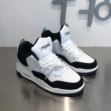 2024夏季新款女鞋时尚百搭休闲鞋厚底增高板鞋软底舒适运动潮鞋