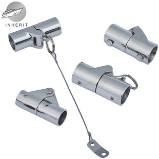 Yacht Bee Hardware Pipe Connector Cross-Border Supply Yacht Awning Spare Parts Live Pipe Joint