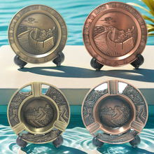 长城烟灰缸摆件 长城纪念盘 旅游留念 北京特色 民族风轻奢送朋友