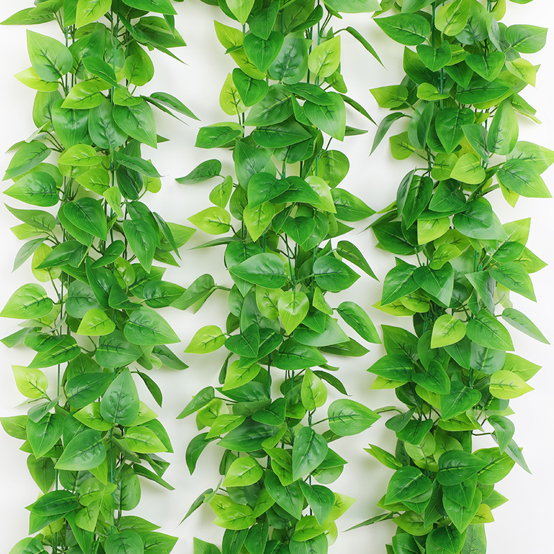 Simulation Rattan Green Rattan Leaf Decorative Fake Leaf Vine Plastic Ceiling Flower Vine Water Pipe Shades Air Conditioning Green Leaf Flower Simulation Rattan Green Rattan Leaf Decorative Fake Leaf Vine Plastic Ceiling Flower Vine Water Pipe Shades Air Conditioning Green Leaf Flower