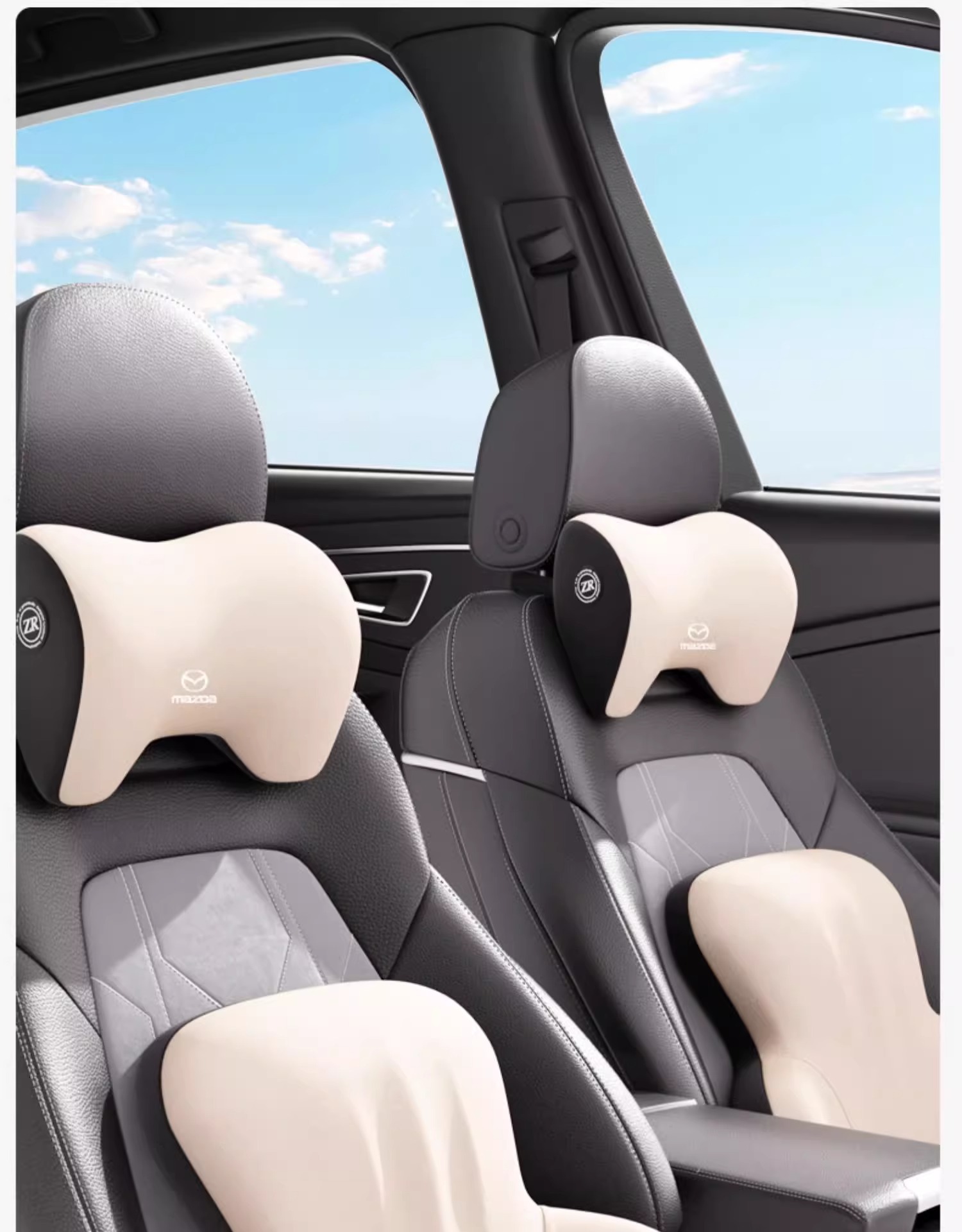 Suitable for Mazda Headrest Neck Pillow Cx4Cx5 Mazda 3/Axela Car Seat Neck Pillow Atez Seat Neck Pillow