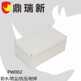 Plastic Instrument Waterproof Box Shell Pw002 Outdoor Junction Box Ip65 Factory Direct Delivery Indoor Control Box