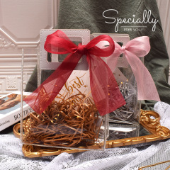 New PVC Plastic Frosted Tote Bag Wholesale Wedding Favors Gift Bags Transparent Birthday Gift Bags