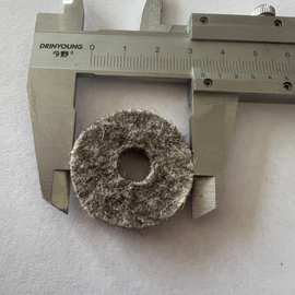 高密度工业羊毛毡垫密封圈抛光耐磨吸油电风扇轴套厂家批发