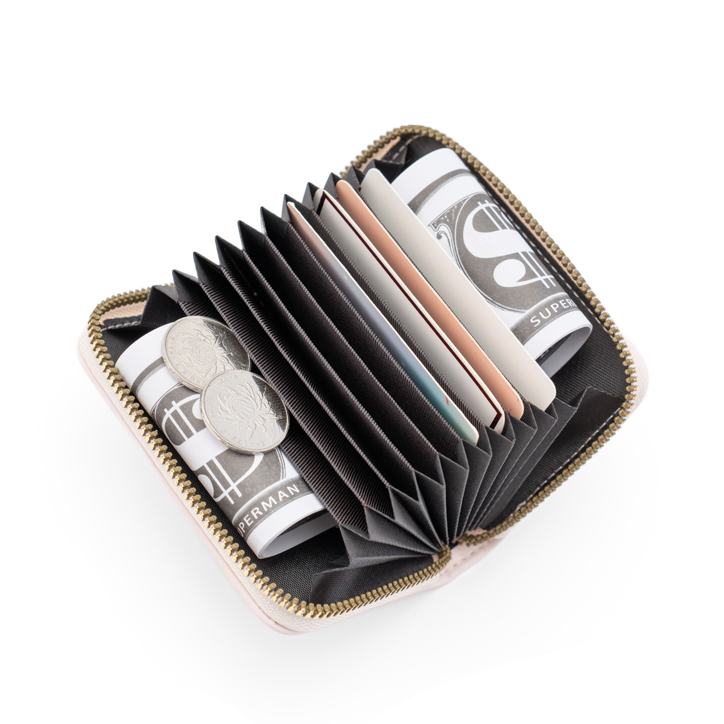 Bolsa de tarjetas, nuevo mini bolso de cambio lindo, bolsa de tarjetas de órgano animal