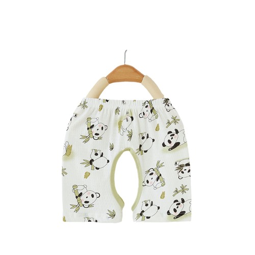 Baby summer open-leg shorts for boys and girls, thin children's underwear, baby shorts with split