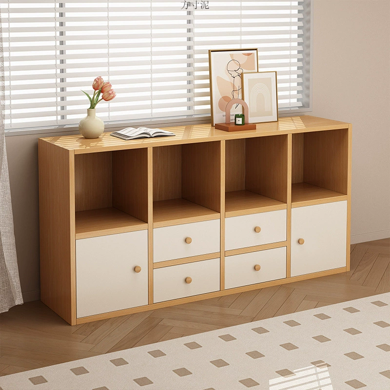 Напольный книжный шкаф держатель для невысокого шкафа в клетку