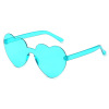 Sunglasses heart-shaped, marine glasses, European style, wholesale