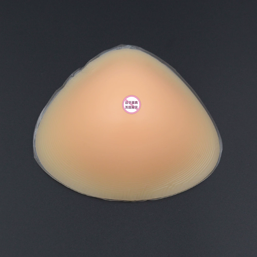 BTR-R треугольный силиконовый протез груди телесного цвета, имитирующий протез груди, послеоперационный протез груди, пластырь для груди, производитель формы для груди