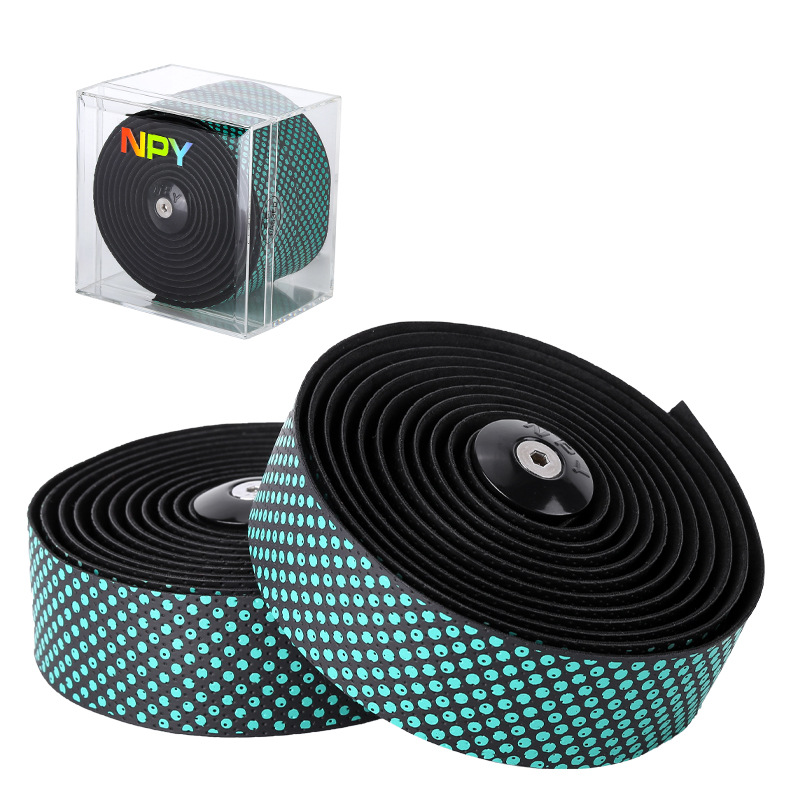 Correa elástica de lunares verde claro