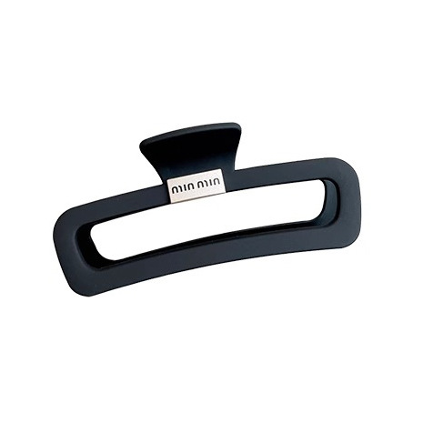 Versión coreana de letras negras, clip cuadrado grande, clip de tiburón femenino, volumen de cabello en la parte posterior de la cabeza, clip de cabello al por mayor