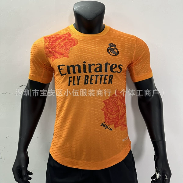 24-25 Real Madrid Y3 Orange (Player Version)