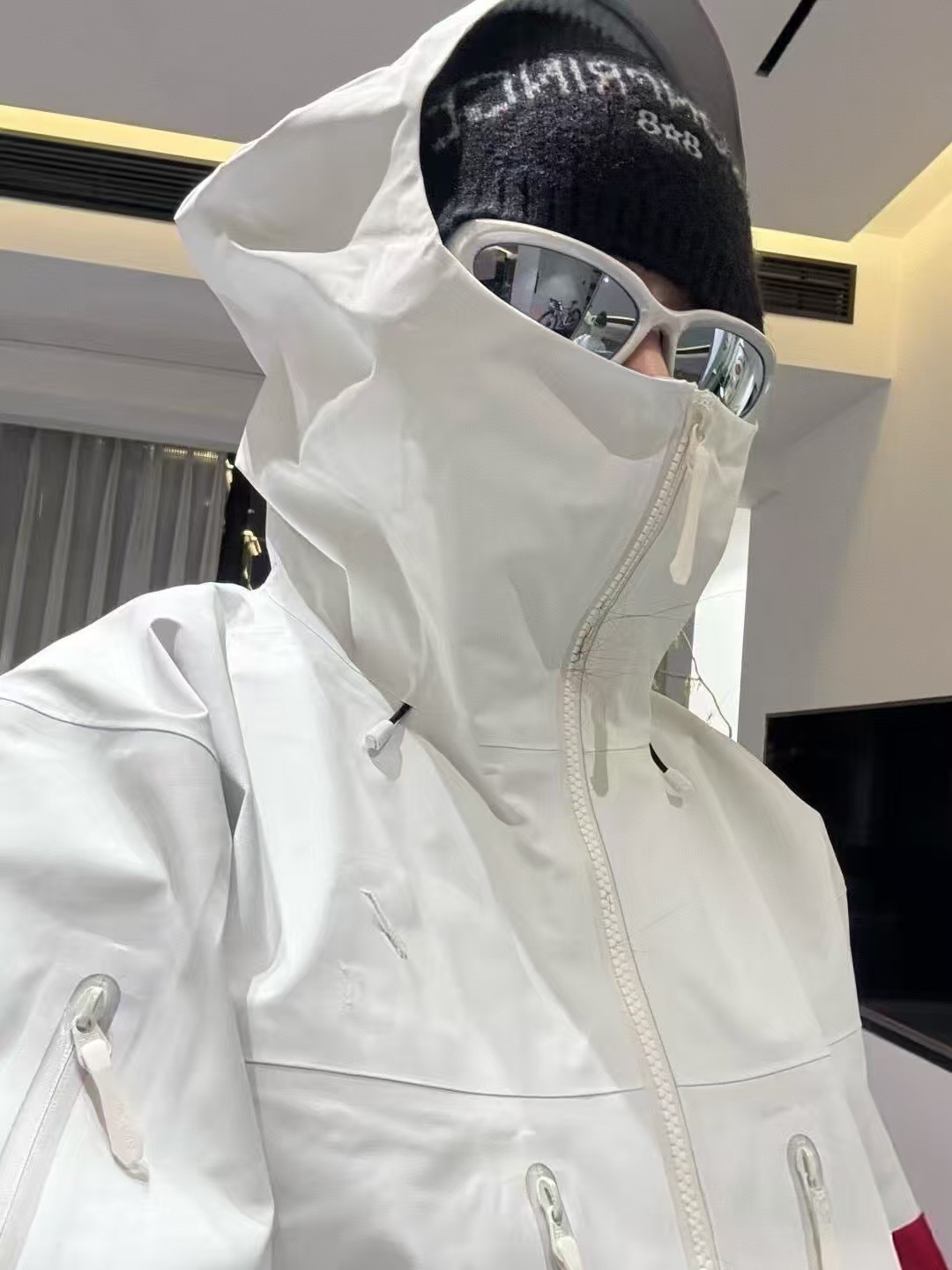 Toru Jia Ping reemplazo alfa sv7 vestir de asalto de tres capas de goma impermeable ventilación chaqueta al aire libre para hombres y mujeres