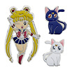 Japanese cute brooch, bag, clothing, cartoon decorations, pin, Sailor Moon