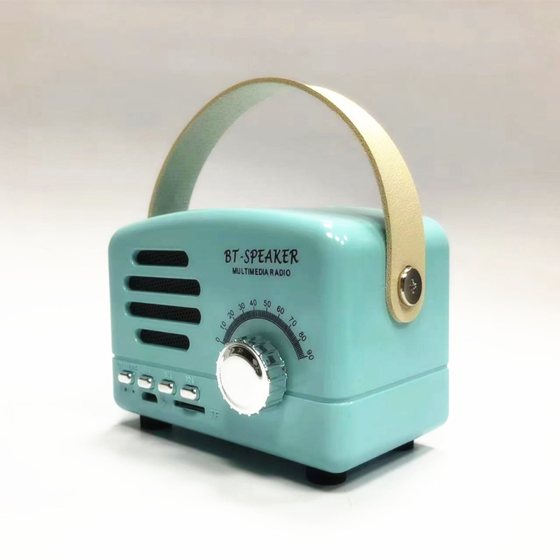 小王子bluetoothスピーカーレトロミニバスケット芽携帯電話小音響充電無線カードfmbt01中性|undefined