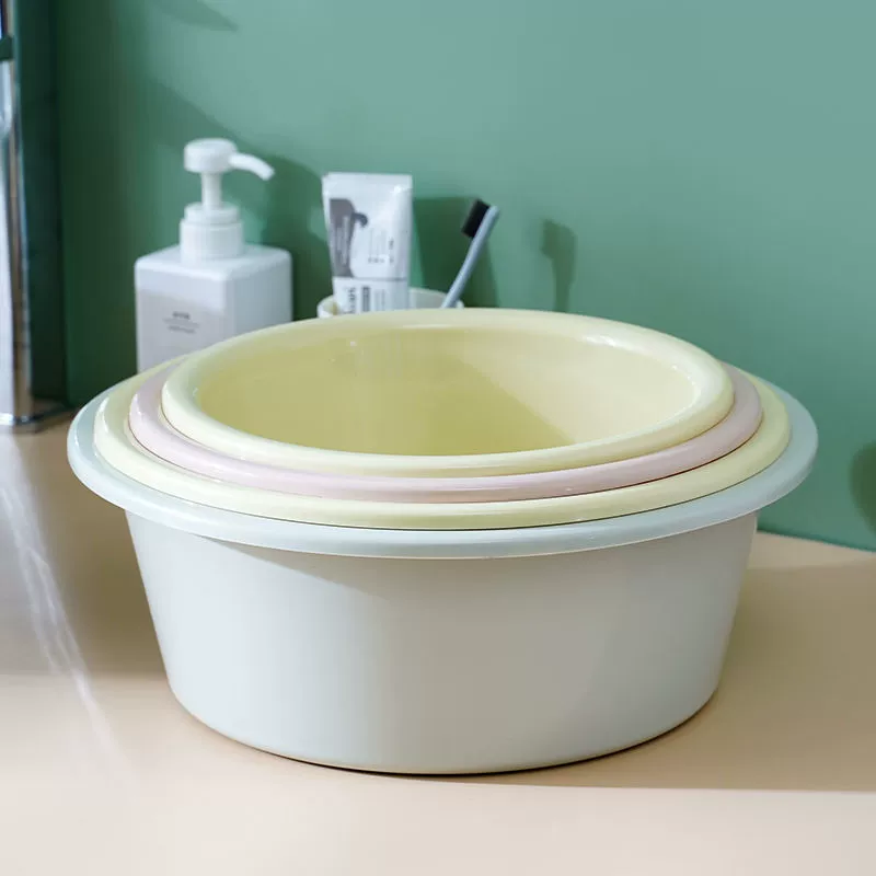 Plastic small baby hygiene product for home use for face washing for elementary school students for laundry, increased thickness