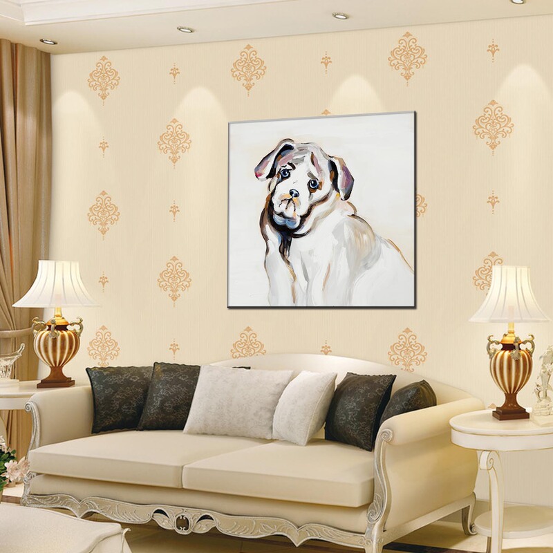 Animal cartoon oil painting for restaurant, hotel, living room, model home decoration, sofa painting, custom painting for guesthouses Animal cartoon oil painting for restaurant, hotel, living room, model home decoration, sofa painting, custom painting for guesthouses