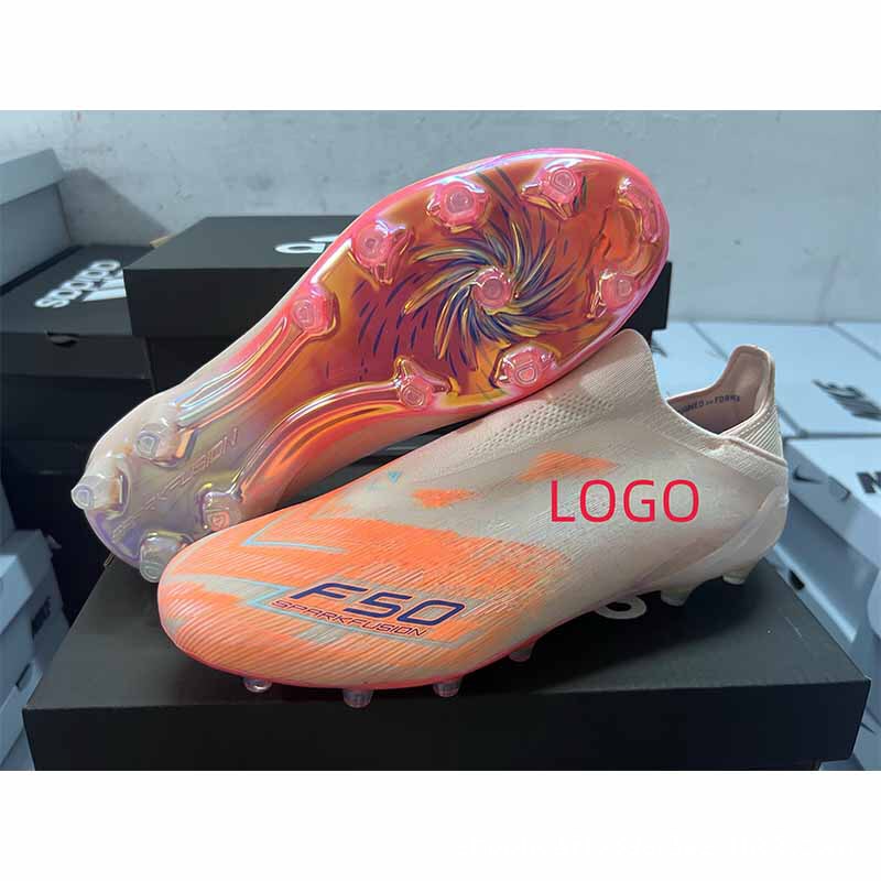 莆田メーカー卸売 F50 新しいプロ競技屋内および屋外のハイトップとロートップの破損した釘 FG 男性と女性のサッカーシューズ|undefined