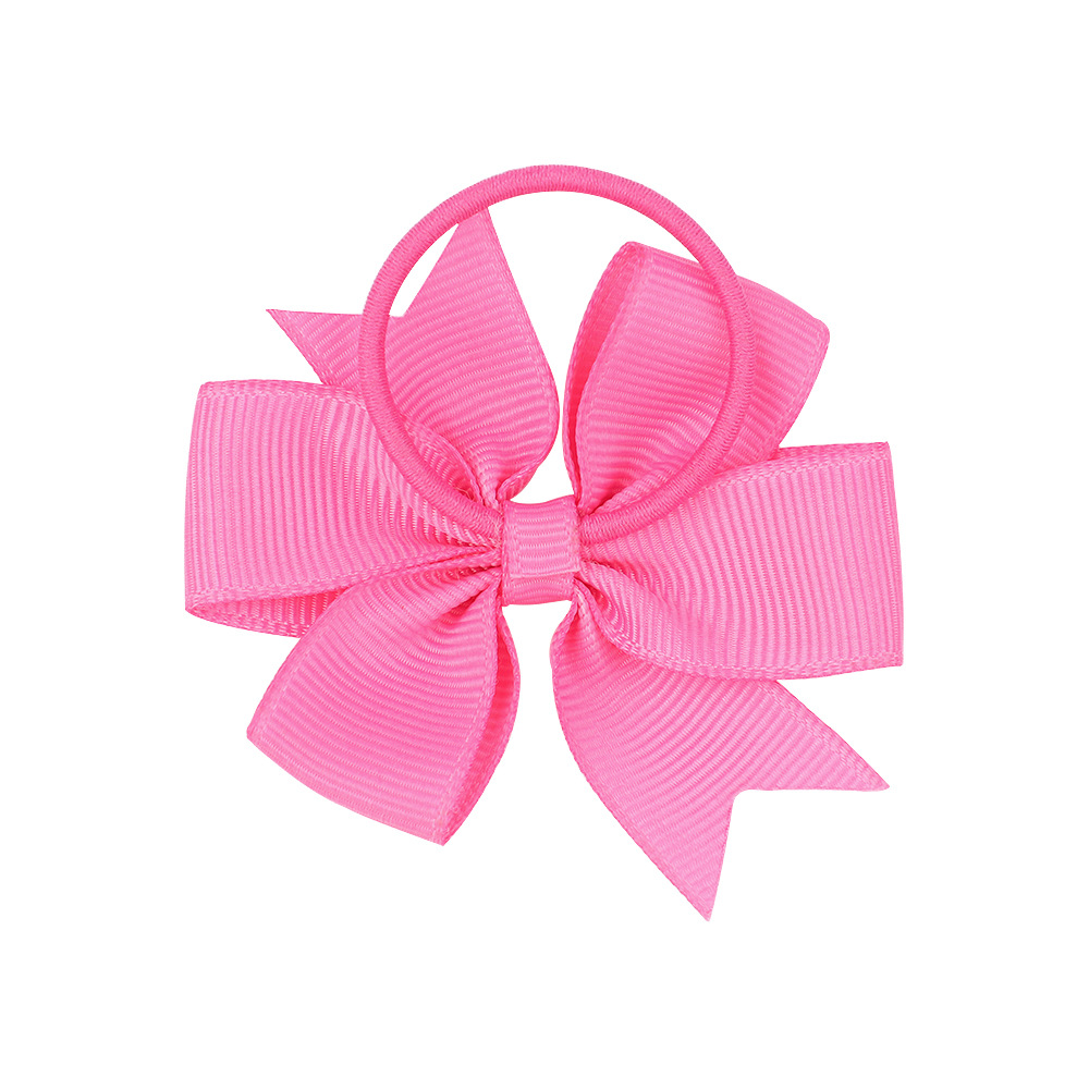 Fashion Bow Knot Cloth Handmade Hair Tie 1 Piece display picture 3