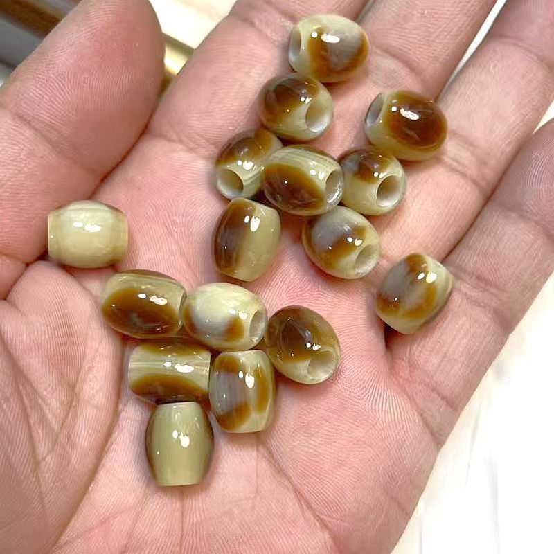 11*13mm鼓形树脂桶珠串珠DIY串珠服装辅料鞋扣泳衣串珠手链头绳珠|undefined