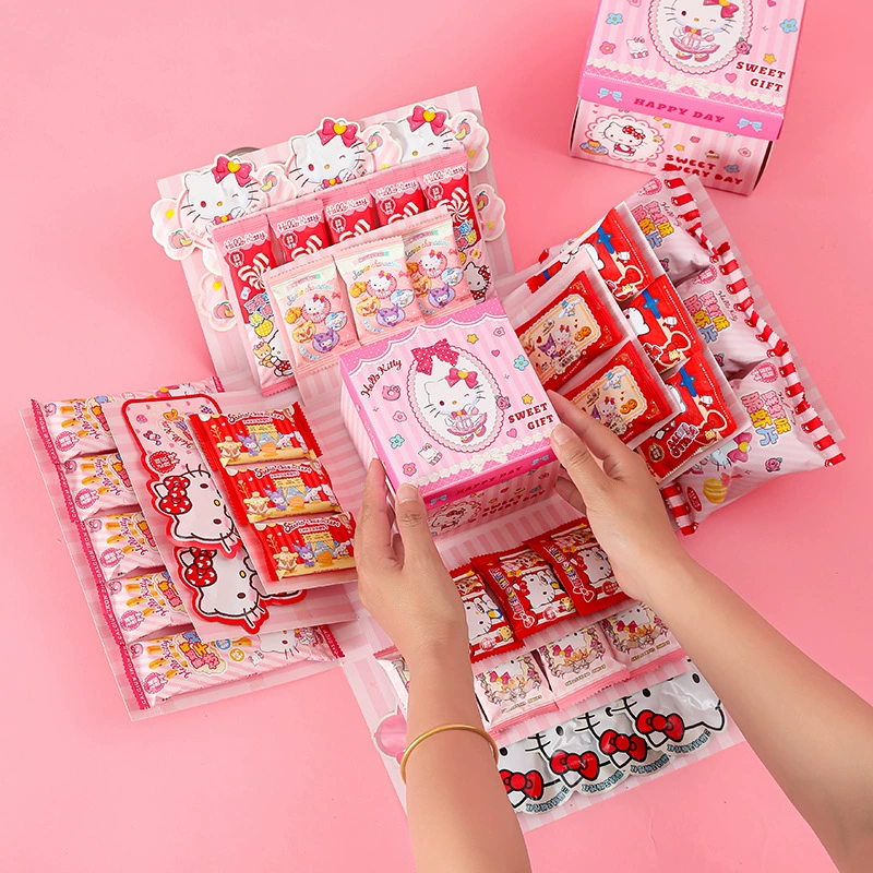 Hello Kitty, детская подарочная коробка, подарок на день рождения