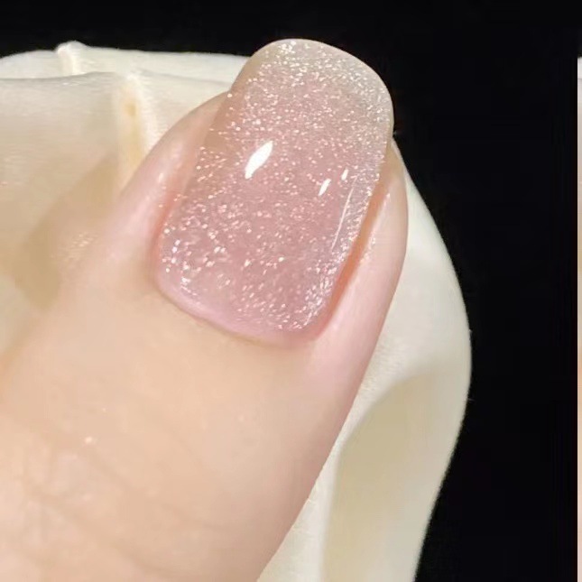 El modelo del todo-fósforo del ojo de gato cristalino del arte del clavo del desgaste se puede llevar repetidamente sin el daño de las manos y clavos terminó el pedazo del clavo