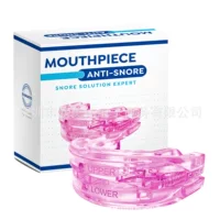 Трансграничный новый ANTI SNORE Регулируемые брекеты с брекетов Коробка для хранения Регулируемые анти-шлифовальные брекеты