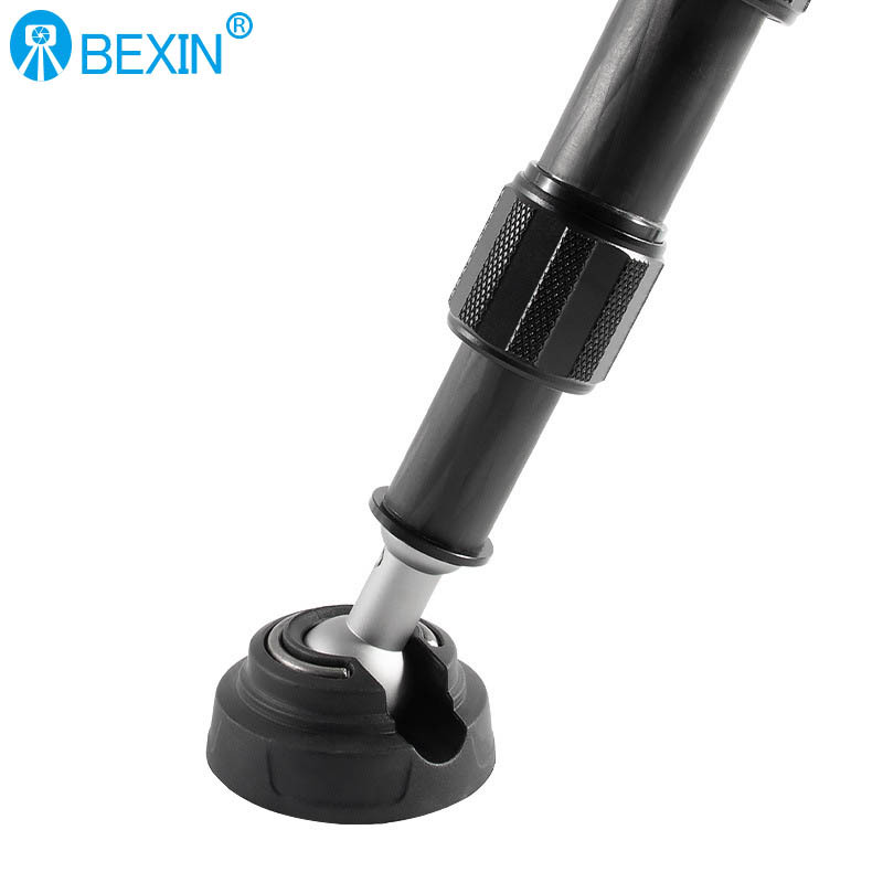 Beixin universal SLR Cámara trípode pie uñas británico 3/8 Acero inoxidable giratorio fotografía soporte antideslizante almohadilla del pie
