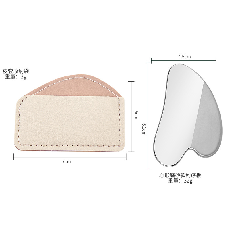 Sandblast small size Love [leather case]]