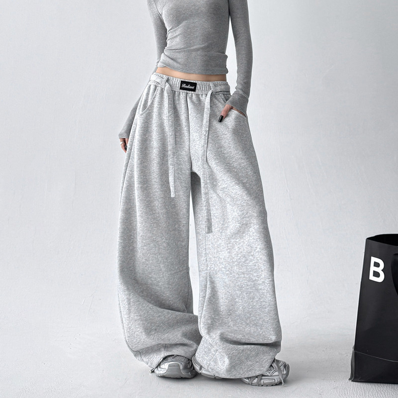 2025 Street Dance Trendy Brand Spring and Autumn Wide-Leg Pants for Women, Jazz Hot Girl Soft and Comfortable Dance American Hip-Hop Versatile Sports Long Pants 2025 Street Dance Trendy Brand Spring and Autumn Wide-Leg Pants for Women, Jazz Hot Girl Soft and Comfortable Dance American Hip-Hop Versatile Sports Long Pants