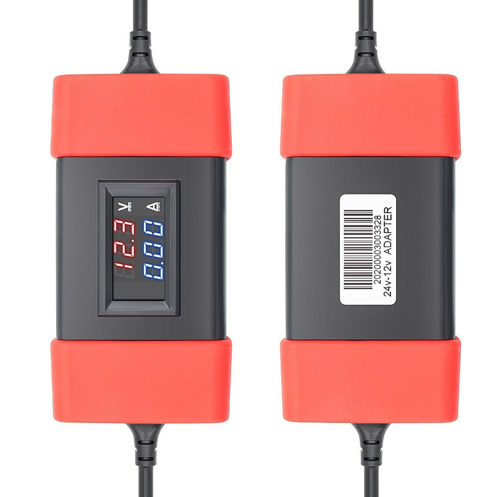 24V to 12V Truck Diagnostic Auxiliary Module Heavy Duty Truck Adapter Connector