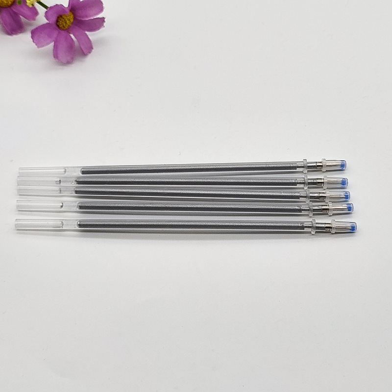 Factory Direct Sale Cross-Stitch Pen Core Water-Soluble Pen Core Grid Point Grid Silver Pen Core 0.7mm Thick Tip, Black Cloth Special Use