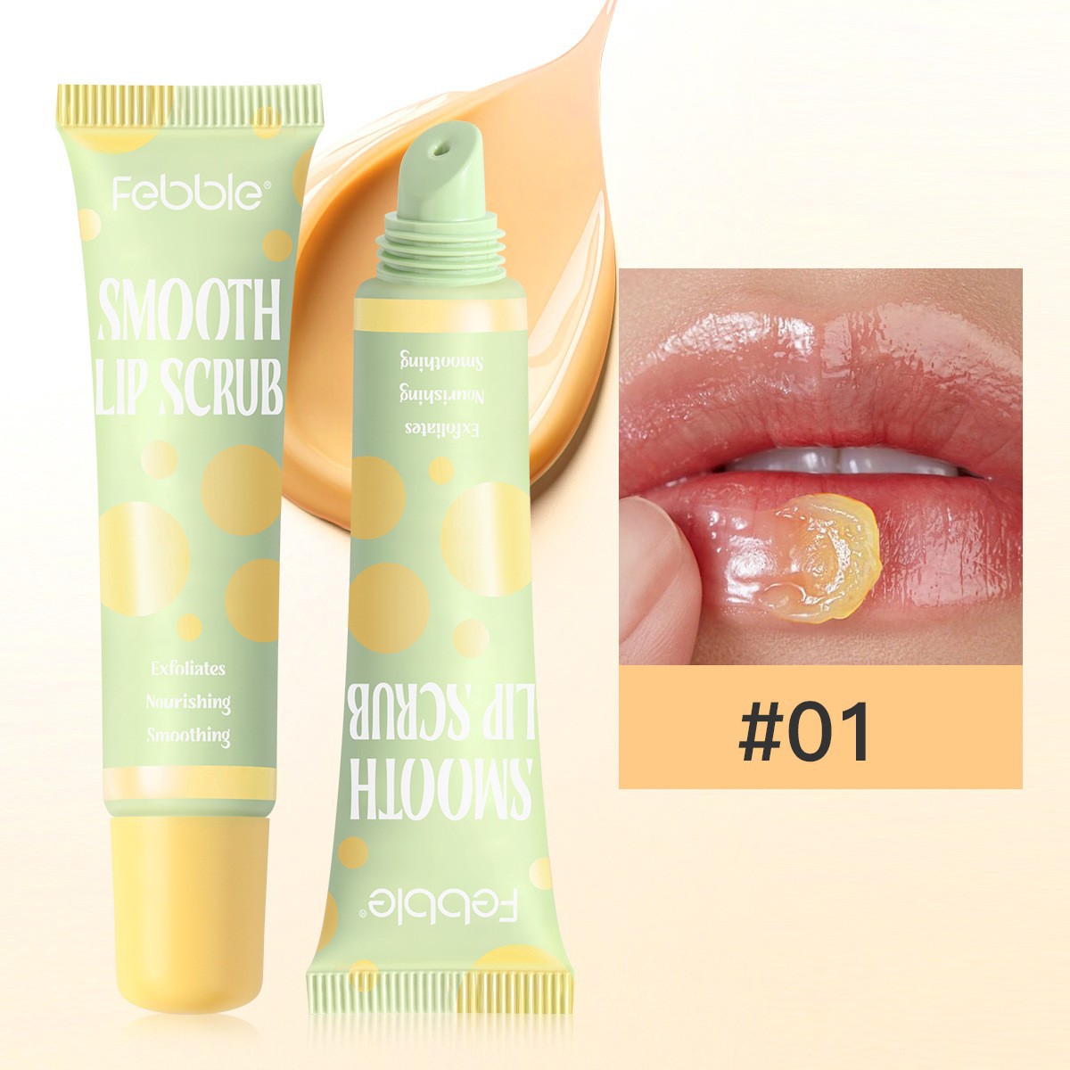Febble Exfoliante de lunares de labios transfronterizos Hidratante Hidratante Hidratante Hidratante Hidratante Al por mayor FBC067