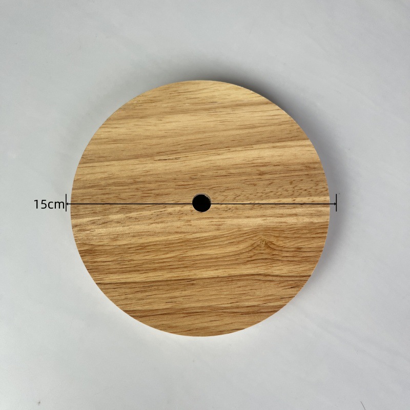 Chasis circular de orificio medio de 15x2cm