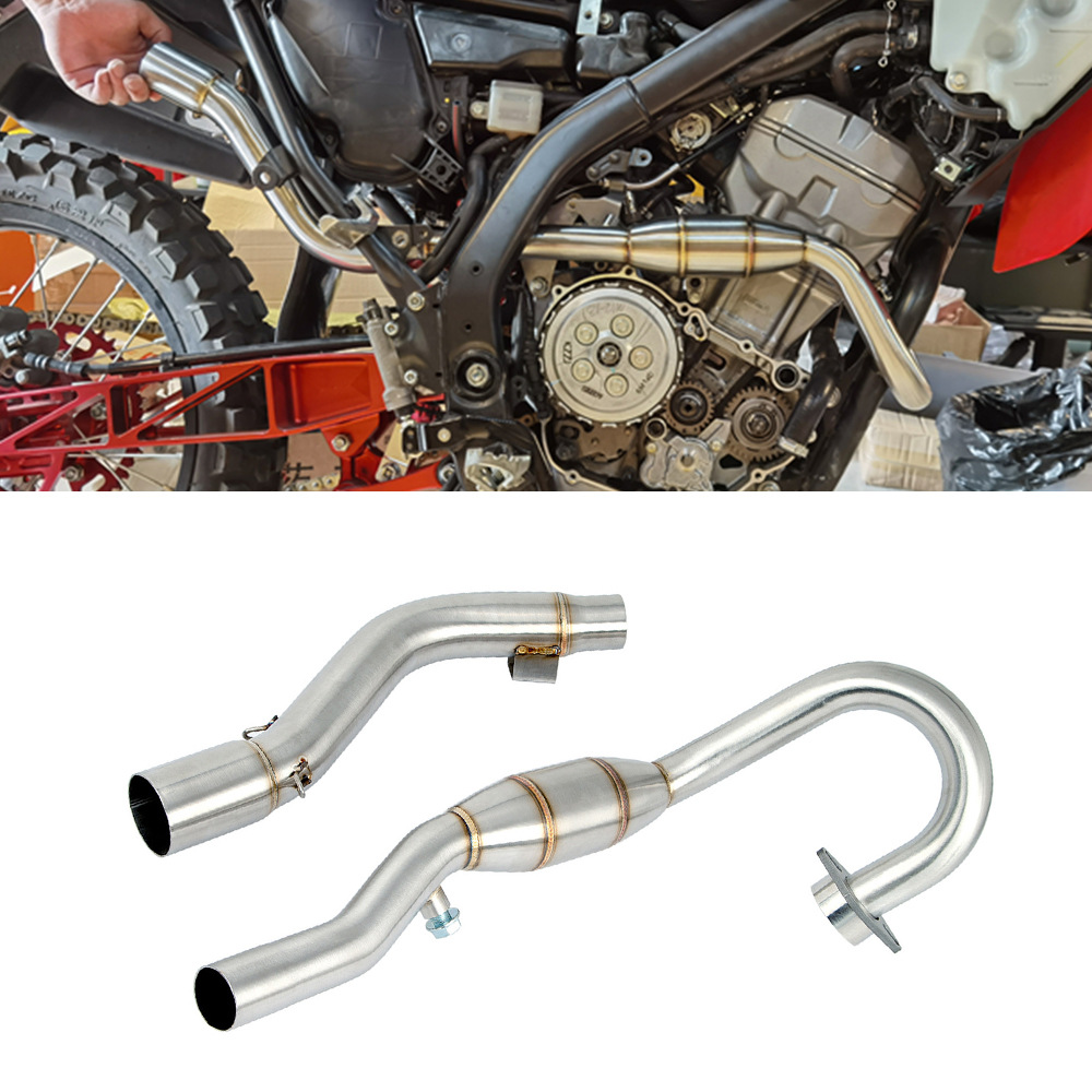 Suitable for Motorcycle Crf250L Crf300L/Rally Motorcycle Exhaust Pipe Modification Front Section 21-22 Years