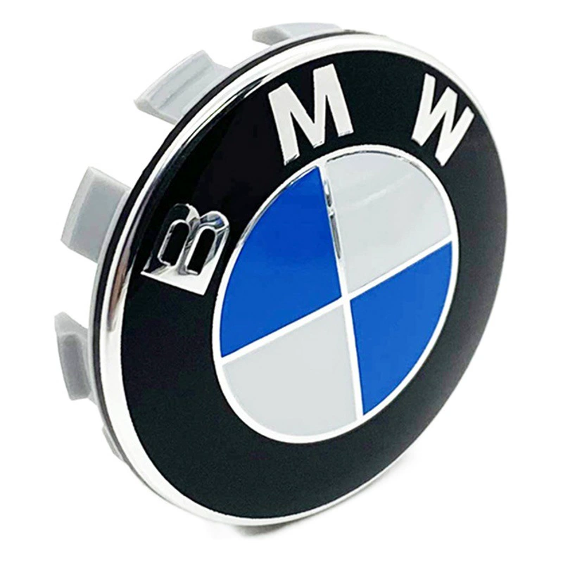 Подходит для колпака ступицы BMW, сине-белая, 68 мм, колпачок автомобильной ступицы, декоративная крышка центра шины с 10 когтями