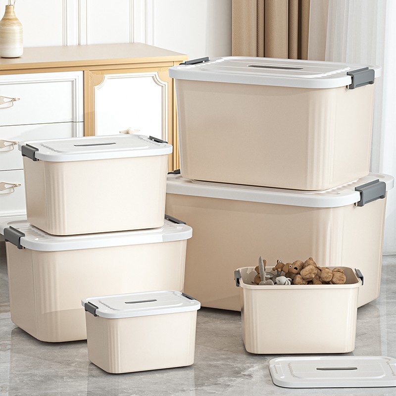 Ящик для хранения для домашнего использования для автомобиля, игрушка, контейнер для закусок, пластиковая коробка для хранения