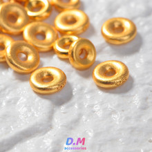 �ŷ����Բ��Ƭs925��������24K���ջƽ�ɫ��ɫֱ��diy�ִ�С����