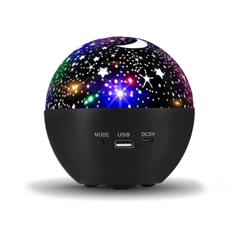 Lámpara proyectora de cielo estrellado con altavoz Bluetooth, luz nocturna romántica y regalo de cumpleaños