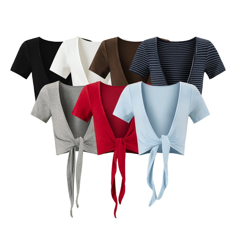 Hot Girl Style Tie-Up Shawl Short-Sleeve Cardigan T-Shirt for Women, Summer Waist-Cinching Yoga Outerwear, Stylish High-Waisted Hot Girl Shawl Top Hot Girl Style Tie-Up Shawl Short-Sleeve Cardigan T-Shirt for Women, Summer Waist-Cinching Yoga Outerwear, Stylish High-Waisted Hot Girl Shawl Top