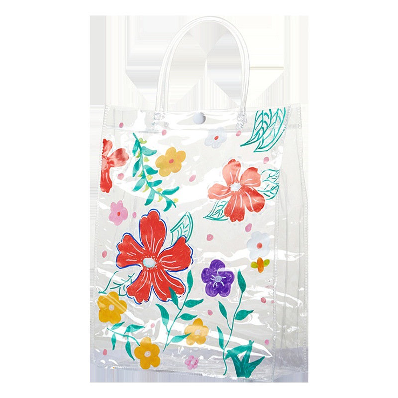 Primavera al aire libre padre-niño actividades tienda pintada a mano DIY producción material paquete creativo arte pintura paraguas