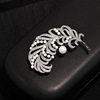 Tide, brooch, universal small design accessory lapel pin, light luxury style