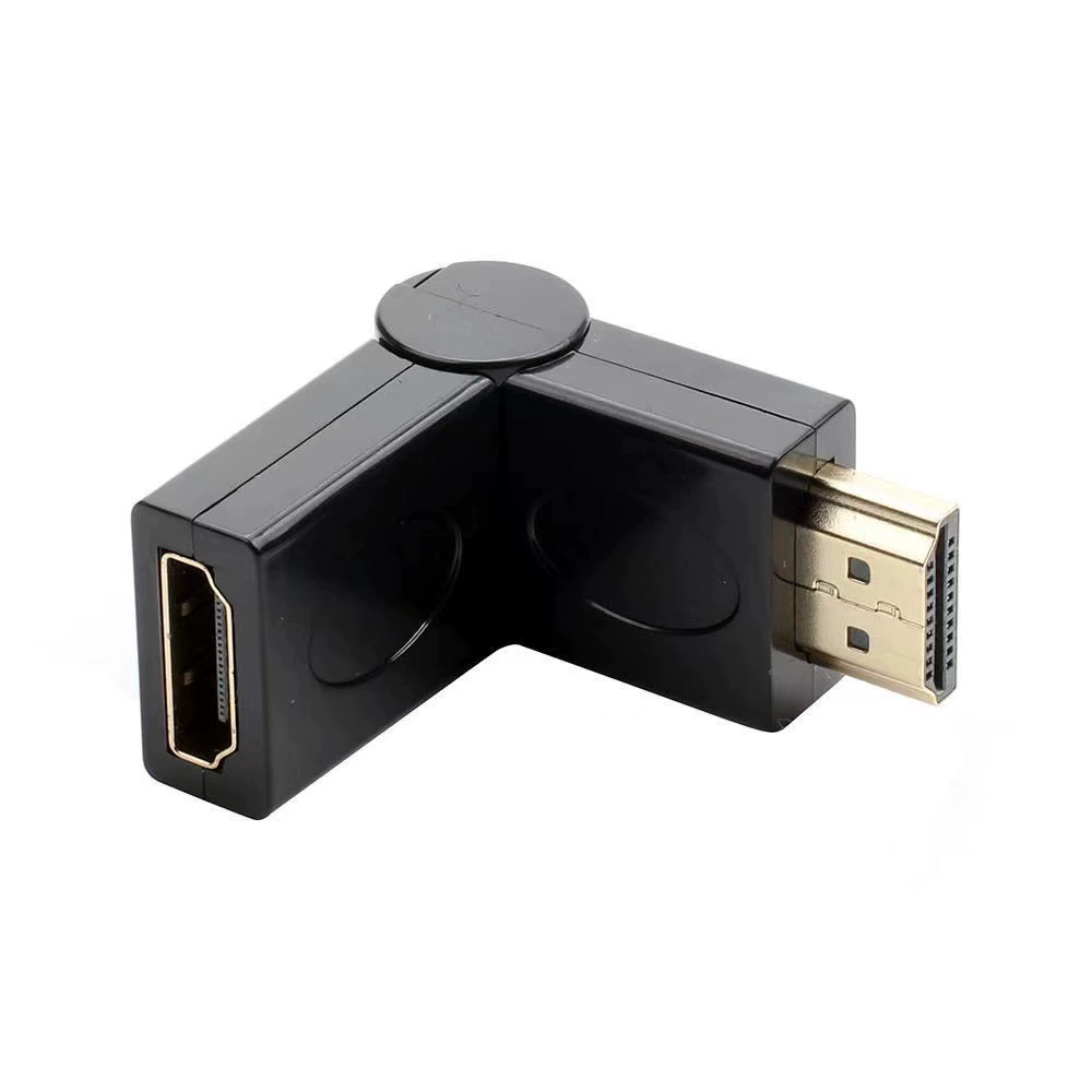HDMI-адаптер папа → мама 180 градусов, внешний HDMI (штекер) на HDMI (гнездо)