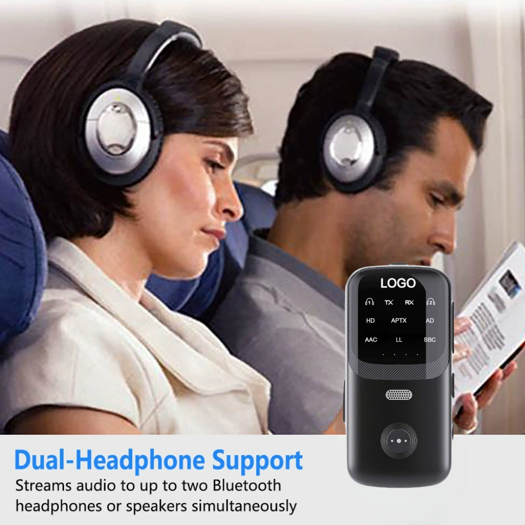 Новый Airfly горячая модель Bluetooth 5.4 адаптер передатчик-приёмник 1→2